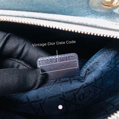 2 letter dior date code.